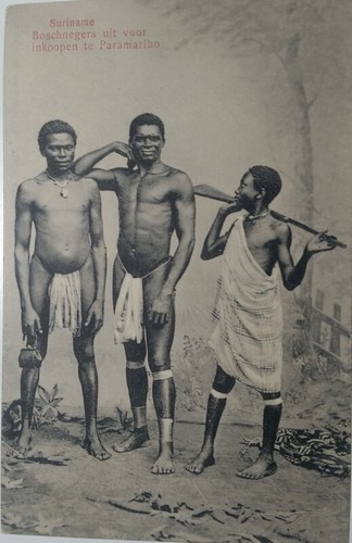 C1910 suriname nativi fuori - c1910,